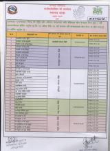 टाइफाइड खोप अभियान सम्बन्धि सूचना